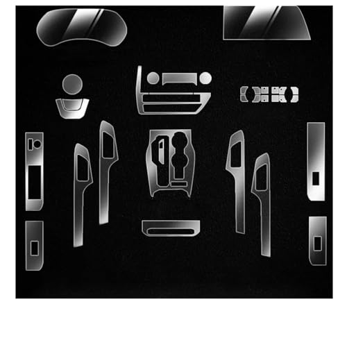 Film TPU pour Toyota Highlander : Éviter les Rayures de Console et Écran Tactile 12.3"