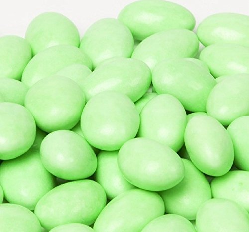 Jordan Almonds by Its Delish (Green) (3 lbs)