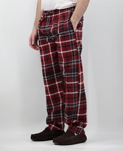 Image of Andrew Scott Men's Flannel Drawstring Pajama Pants | Plush Flannel Fleece | Pockets | Drawstring