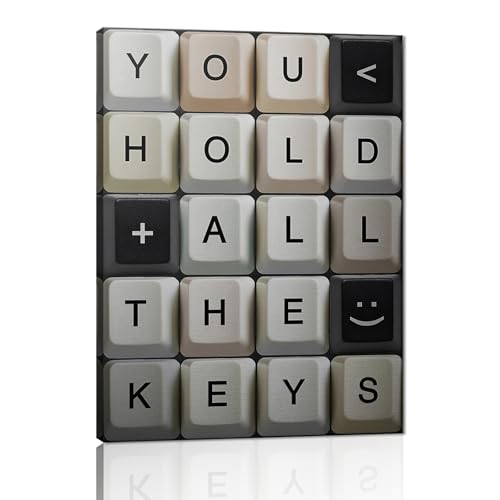 Yatsen Bridge Office Wall Art You Hold All The Keys