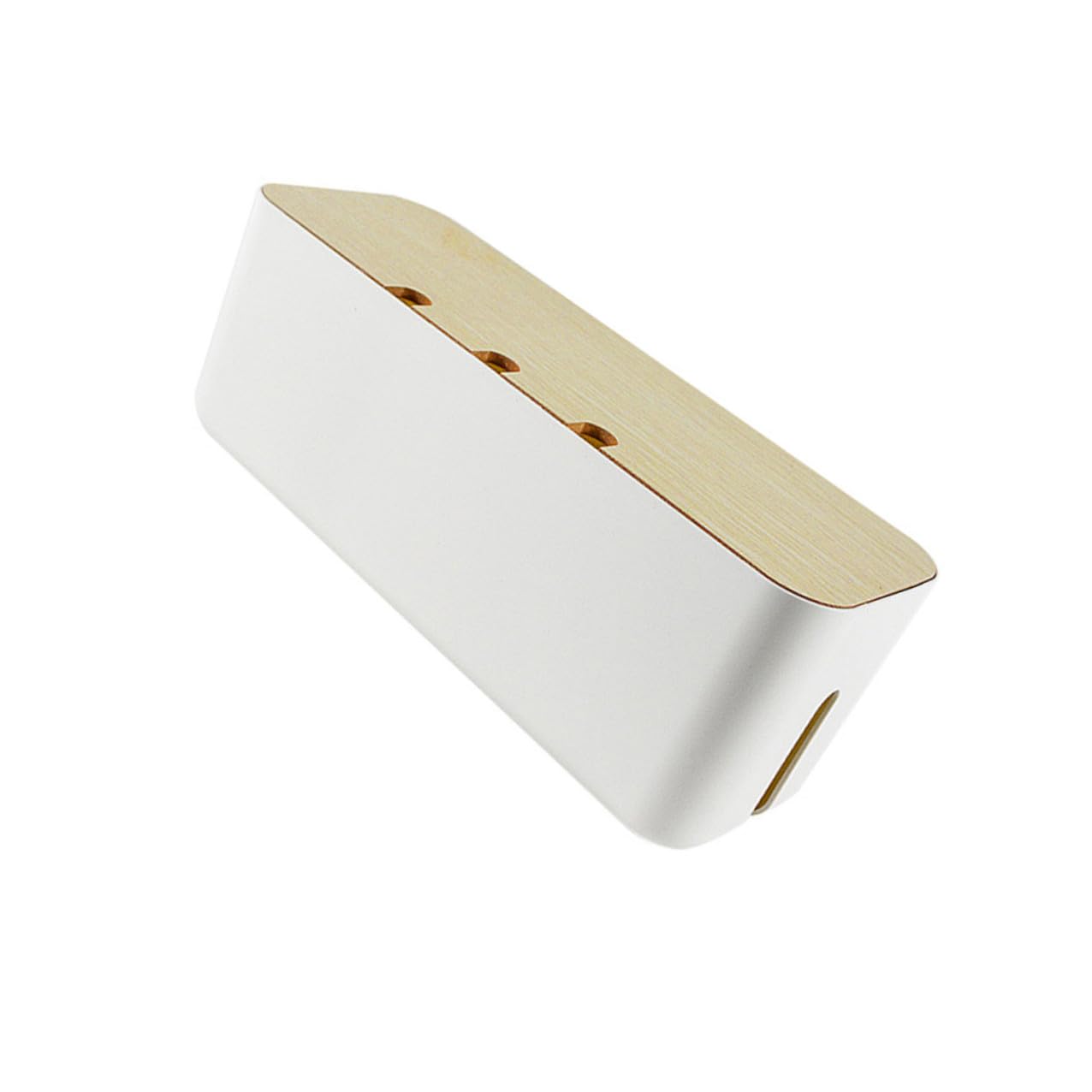 Caja de Almacenamiento para Cables y Enchufes Grande Organizador de Cables de Corriente de Densidad Caja para Regletas y Cargadores Solución para Hogar y Oficina