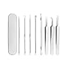 Pinkiou Mee-eters Verwijderaars Comedone Puistje Verwijdering Extractors Acne Blemish Naalden Tool Kit Neus Gezicht…