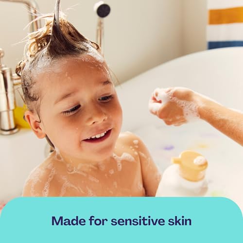 Image of Hello Bello Baby Bubble Bath, Gentle Coconut Vanilla Scent, for Babies and Kids, 10oz Bottle (Pack of 2)