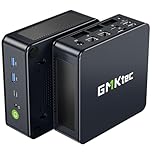 GMKtec Mini-PC M6 Ultra Gaming Barebone Ryzen 5 7640HS (mis à Niveau vers 6600H/6800U), sans RAM, sans SSD, Double Carte réseau LAN 2,5 GbE, Triple écran 4K, WiFi 6, USB4, BT 5.2, DP, HDMI 2.0