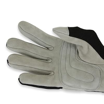 RaceQuip 351002RQP 351 Series Driving Gloves - SFI 3.3/1 - Black/Gray - Small