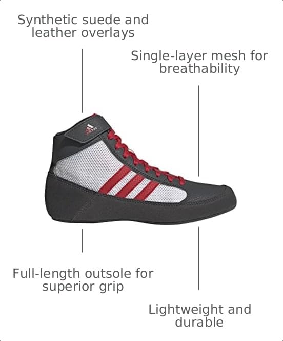 Image of adidas Men's HVC Wrestling Shoes