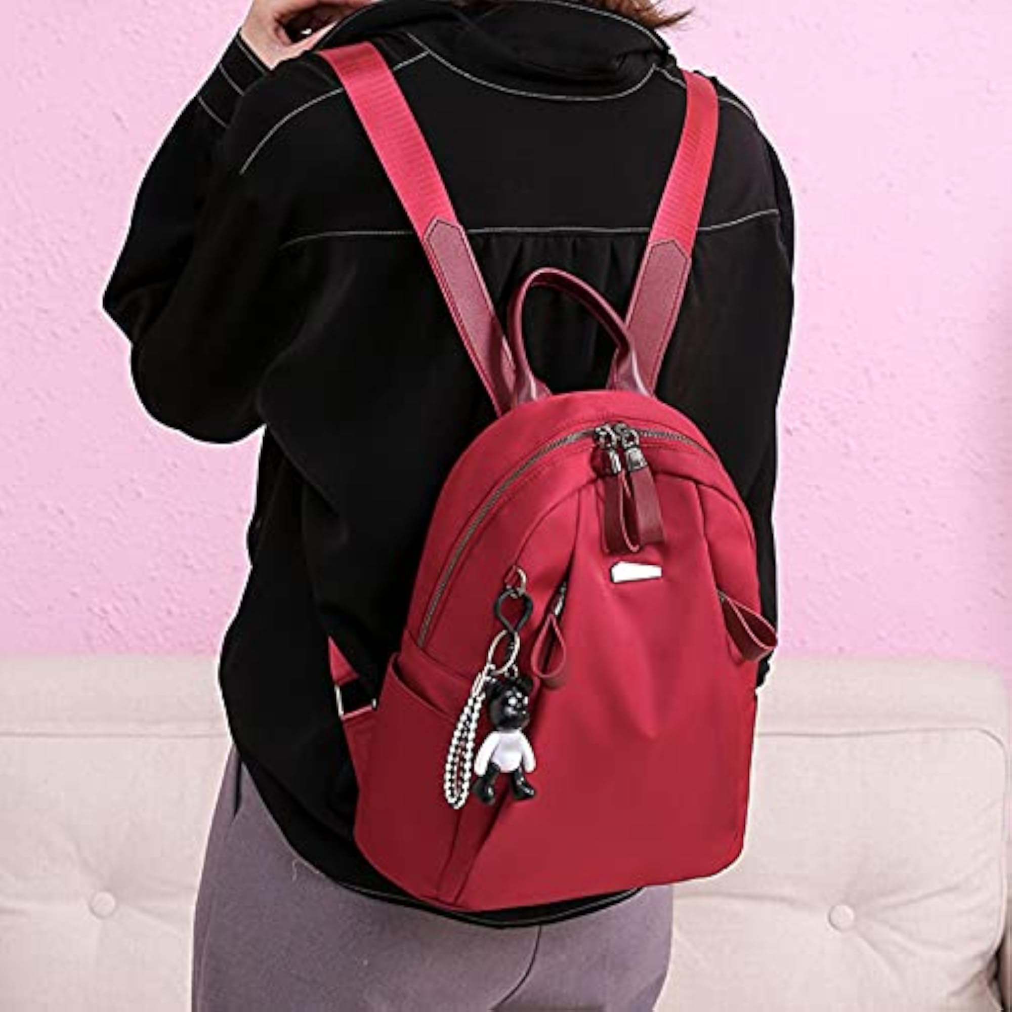 Women's Anti-theft Waterproof Fabric Backpack, Large Capacity