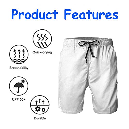 Men's Swim Trunks Quick Dry Board Shorts Swimming Trunks Beach Pants for Men3