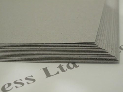 15 x A4 Greyboard Craft Card 700 Micron Modelling/Mounting Backing Board Crafts