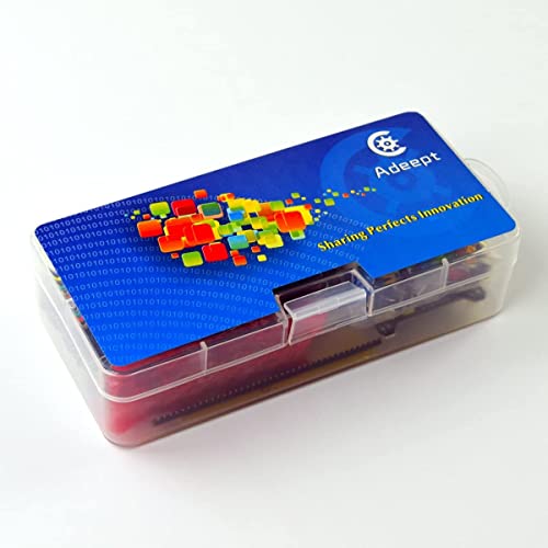 Adeept Super Starter Kit For Raspberry Pi 3, 2 Model B B+ Lcd1602 Servo Motor C And Python Code, Beginner Starter Kit With User Manual Guidebook #TOP6