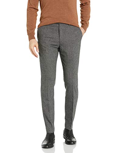 Original Penguin Men's Slim Fit Suit Separates-Custom Jacket Size  Selection, Charcoal Solid Pant, 34W X 30L