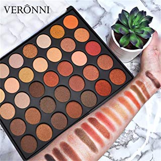 VERONNI Pro 35 Color Eyeshadow Makeup Palette Professional Matte Pigment Eyeshadow Palette (35OS-2)