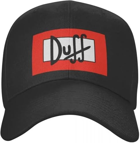 Cerveza Classic Classic Duff para Hombres Mujeres Gorro de Verano Unisex Ajustable Personalizado y Ajustable