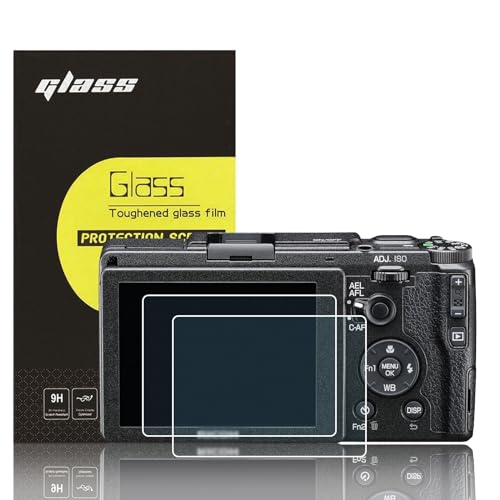 �yRicoh GRII �p�z2���Z�b�g �����t���ی�K���X �t���ی�t�B���� Ricoh GRII GR2 GR II �Ή� ���d�x9H �����ߗ� 0.3mm �����K���X