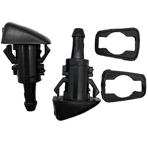 ALLMOST PACK OF 2 Compatible with 2008-2014 Challenger Rainier Trailblazer Envoy Bravada WINDSHIELD WASHER NOZZLE 68024312AB NEW