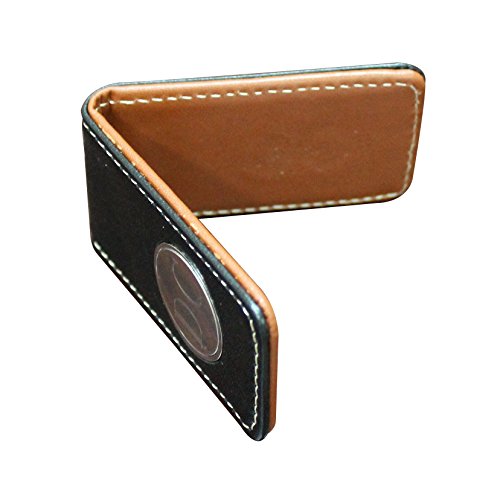My Personal Memories Custom Personalized Money Clip with Black and Brown Leather Engraved Customized Monogrammed Money Clips for Men3