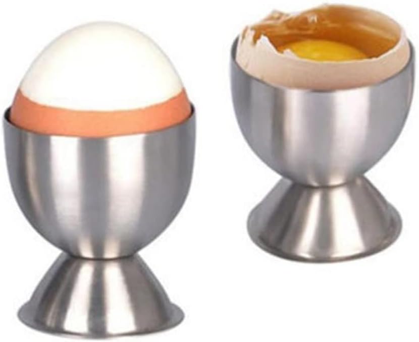 Stainless Steel Soft Boiled Egg Cups Holder Tabletop Cup Stand Kitchen Breakfast Cooking Tool