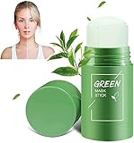 CaiTang Green Stick Mask, Mascarilla de té verde, Mascarilla de Limpieza Profunda, Control de Aceite Hidratante, Limpieza Profunda Para Todo Tipo de Piel