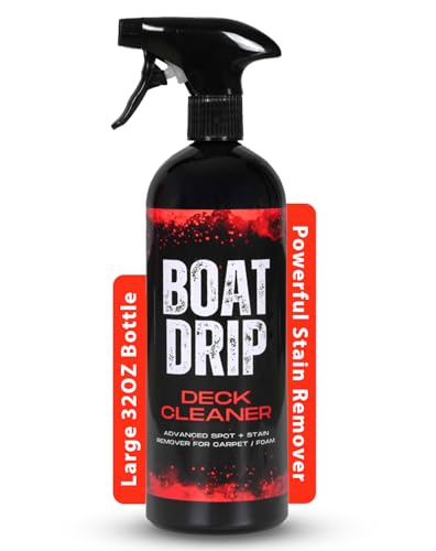 Boat Drip Deck Cleaner - Powerful Stain & Spot Remover, Non