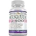 Moringa Oleifera 4:1 Extract Focus Brain Mood Weight Management Memory Max Strength Pure 2400mg Whole Super Food Plus Immune Boost Anti Aging Diet Supplement Senior Organic Tree Leaf Powder Pill 120ct