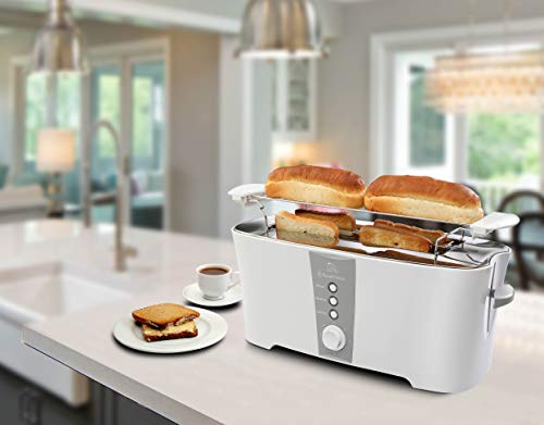 Image of Russell Hobbs RPT603 - 1350 Watt 4 Slice Cool Touch Automatic Pop-up Toaster with 2 Year Manufacturer Warranty