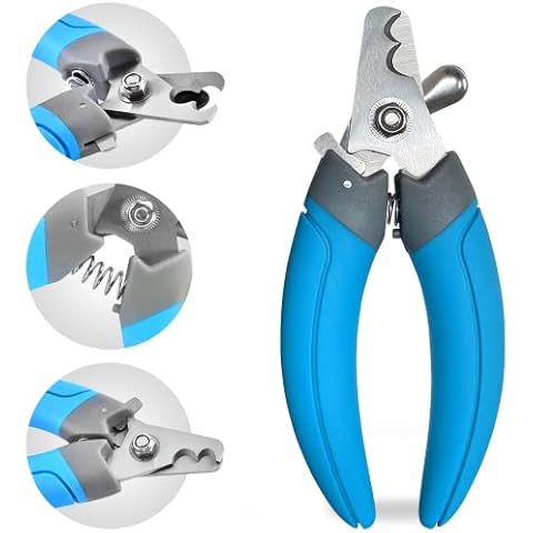 LuckyTail Dog Nail Clippers with Safety Guard & Lock, Professional Pet Grooming Tool for Medium and Large Dogs Cover