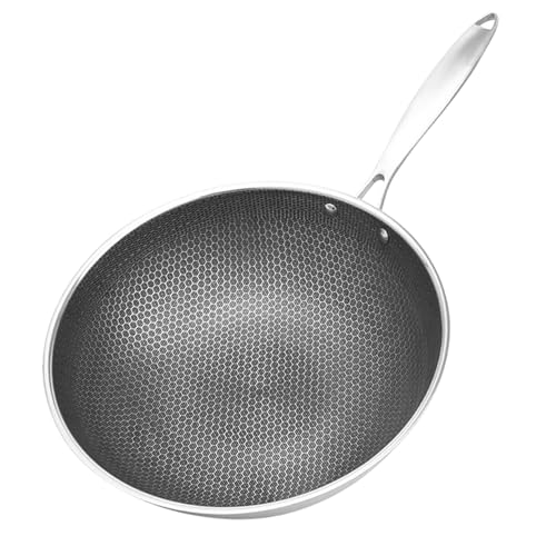 Wok reutilizable antiadherente con mango para gas miniatura 1