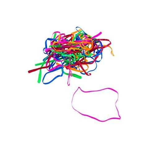 Conserve PlastiBands 4 1/4" 100 Pack ASSORTED Colors (SF-6000) Cover