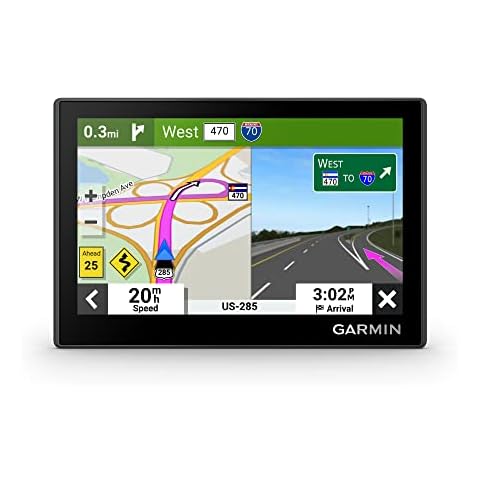 Garmin Drive™ 53 GPS Navigator, High-Resolution Touchscreen, Simple On-Screen Menus and Easy-to-See Maps, Driver Alerts Cover