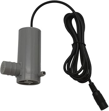 Submersible Sump Pump, DC12V, 1.6A, 9M, 500L/h Micro DC Submarble Pump, Transfer Pump Color 12V, Gray-A Pump
