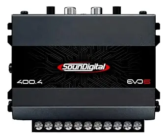 SounDigital 400W 4-Channel Car Amplifier