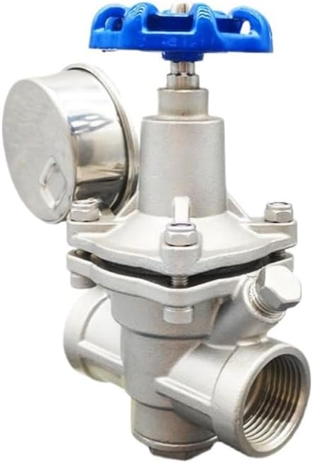 Y11 DN40 調節可能な分岐管ねじ込み水道水蒸気高温減圧弁 304(NPT)