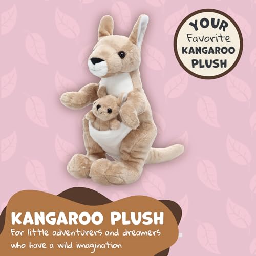 Wishpets 53026 Stuffed Animal - Soft Plush Toy For Kids - 10.5 Inch Kangaroo thumb #1