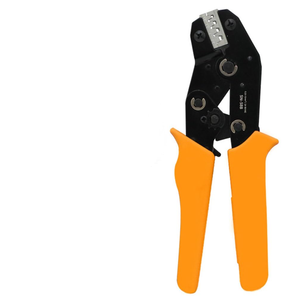 Setngb Yellow Crimping Tool Pliers Sn-58B Terminal Clamp Crimper 0.25-1.5Mm² Terminal Clamping Tool Pliers Wire Hand Tool,,Sn,58B