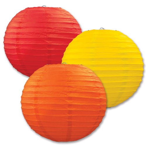 Decorative Paper Lanterns, 9-1/2-Inch