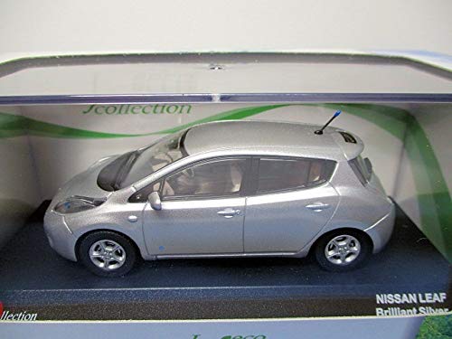 1/43 京商　日産　リーフ　ミニカー　ブリリアントシルバー Amazon | 【京商・Jコレ】1/43 日産 LEAF リーフ (シルバー
