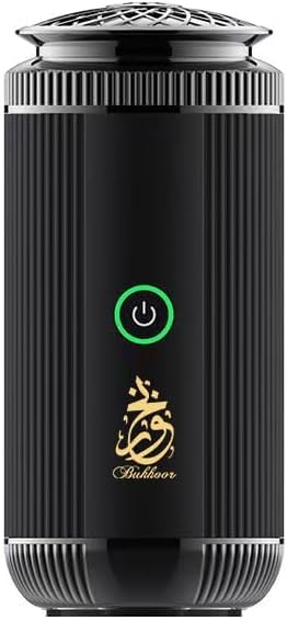 Incense Burner Electric, Portable USB Rechargeable Smart Incenses Burner, Car Electric Incense Holder, Arabic bakhoor Burner Muslim Incense Holder for Car and Home Decoration Use