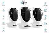 Vimtag P1 Smart HD [3-Pack] | Wi-Fi Video Monitoring Surveillance Security Camera