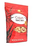 Cajun Trail Mix: Sweet & Spicy Blend Of Peanuts, Butter Toffee Nuts, Cajun & Honey Sesame Sticks, Toasted Corn, Almonds, Great Snack Snacking Travel Food, 27oz Jumbo Value Bag