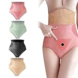ROUDW Women High Waisted Underwear Tummy Control Panties Graphene Honeycomb Vaginal Tightening Body Shaping Briefs Shapewear (as1, alpha, l, regular, regular, 4 Color)