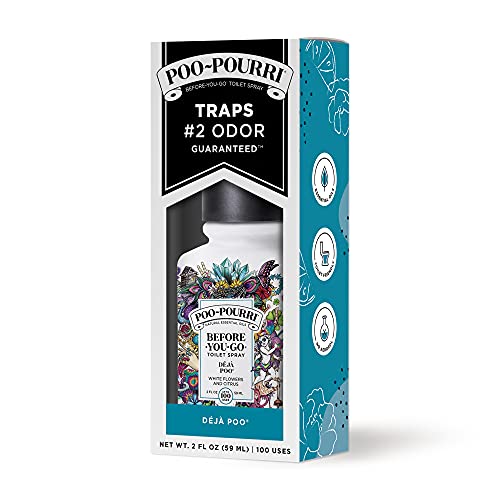 Poo-Pourri Before-You-Go Toilet Spray, Deja Poo, 2 Fl Oz - White Flowers And Citrus #TOP3