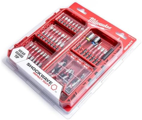 Set 32 Punte Milwaukee Shockwave 4932464240 - Compatte Con Gancio Per Cintura E Arresto Profondità - Foto 2