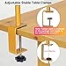 JEBUTU Over The Table Rod Stand with Clamps Adjustable 47