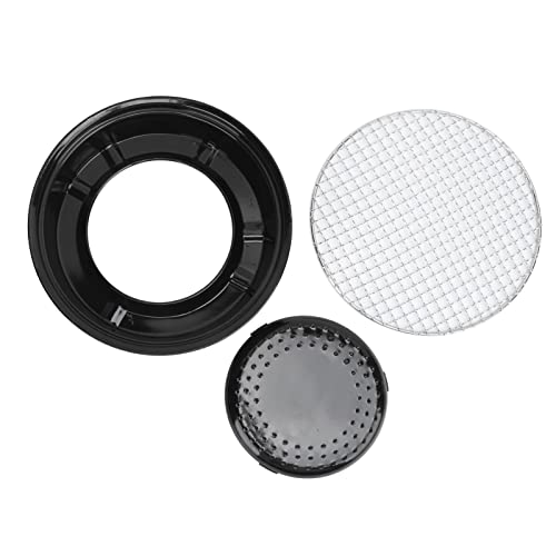 Baxnore Sartén para Barbacoa Coreana Bandeja Antiadherente para Asar con Malla extraíble y Bandeja de Agua para Asar Carnes y Verduras en Estufas Interiores y Exteriores Placa de a