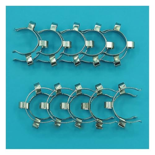 Clips métalliques 19# haute résistance pour sécuriser les joints rodés 19/26 de laboratoire