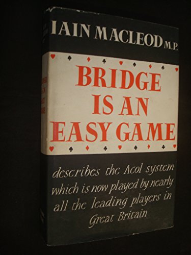 Bridge is An Easy Game B01NB9ODL3 Book Cover