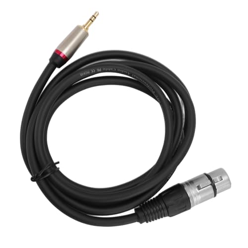 Bewinner Cable Adaptador Jack 3.5mm a XLR Hembra miniatura 2
