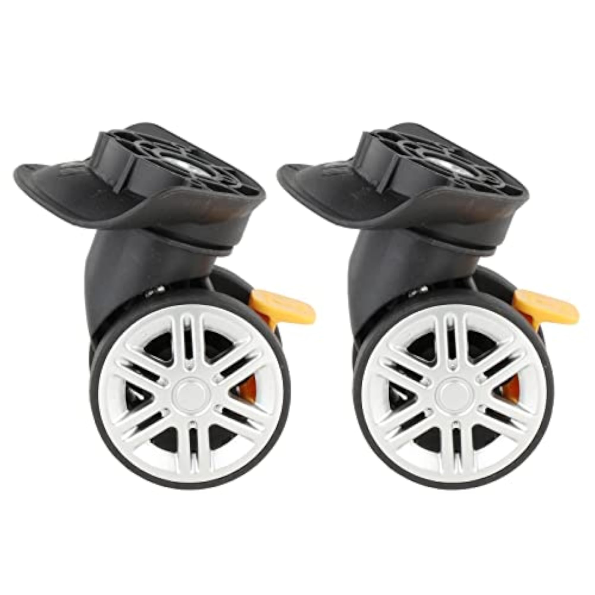 2 Pieces Replacement Luggage Wheels A19 360 Rotation