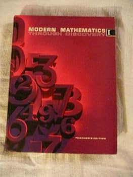 Unknown Binding Modern Mathematics Through Discovery Book One Teacher's Editon Grade 7 Book