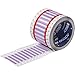 129910 Violet HX Heat Shrink Double Sided Wire Marking Sleeve, 1 Roll of 250 pcs